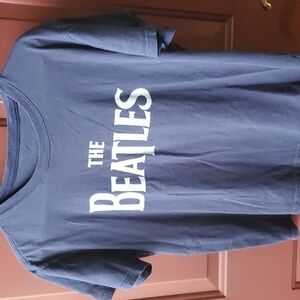 Beatles navy blue SS shirt medium